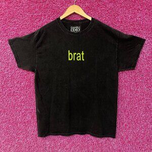 Charli XCX Brat Hyperpop Album T-Shirt Medium